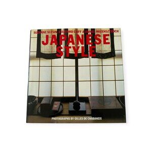 Japanese Style – 1987 First Edition, First Printing – Suzanne Slesin